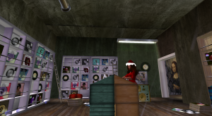 Record Shop in Rainey Town, Second Life